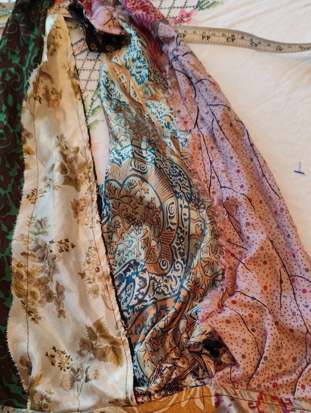 Unbranded Patchwork Halter Dress - Picture 11 of 15